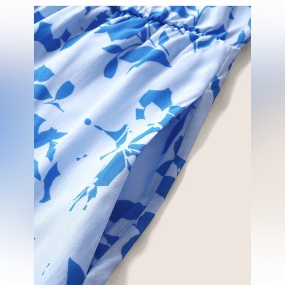 Bloomchic Silhouette Floral Print One Shoulder Belted Dress XL us14-16 - Picture 5 of 8